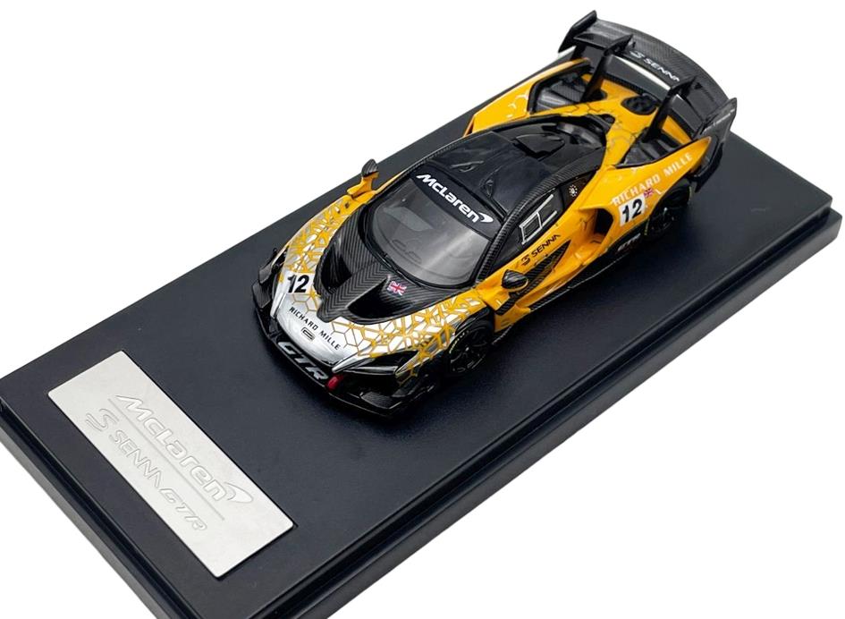LCD  1:64th Scale McLaren Senna GTR- Electroplate Orange #12