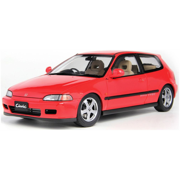 LCD Model 1:18 Scale Honda Civic SiR II(EG6) Red