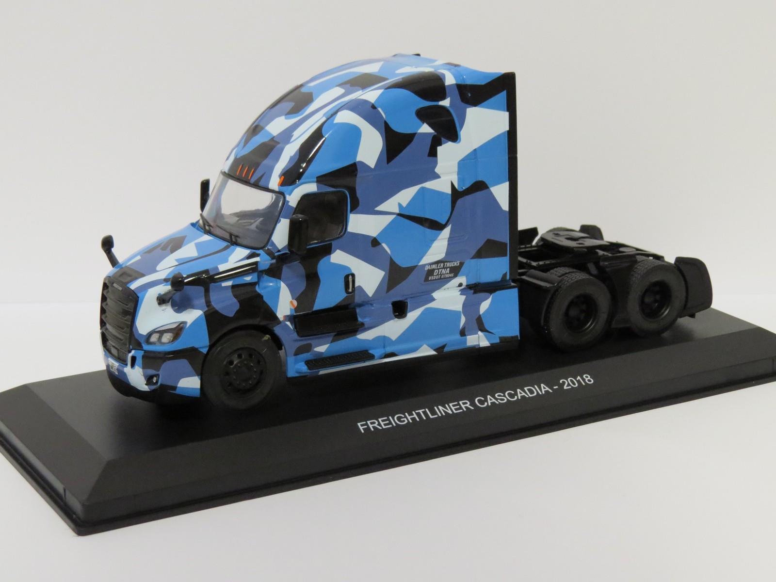 Atlas 1:43rd Scale Freightliner Cascadia 2018 Cascadia (Blue)