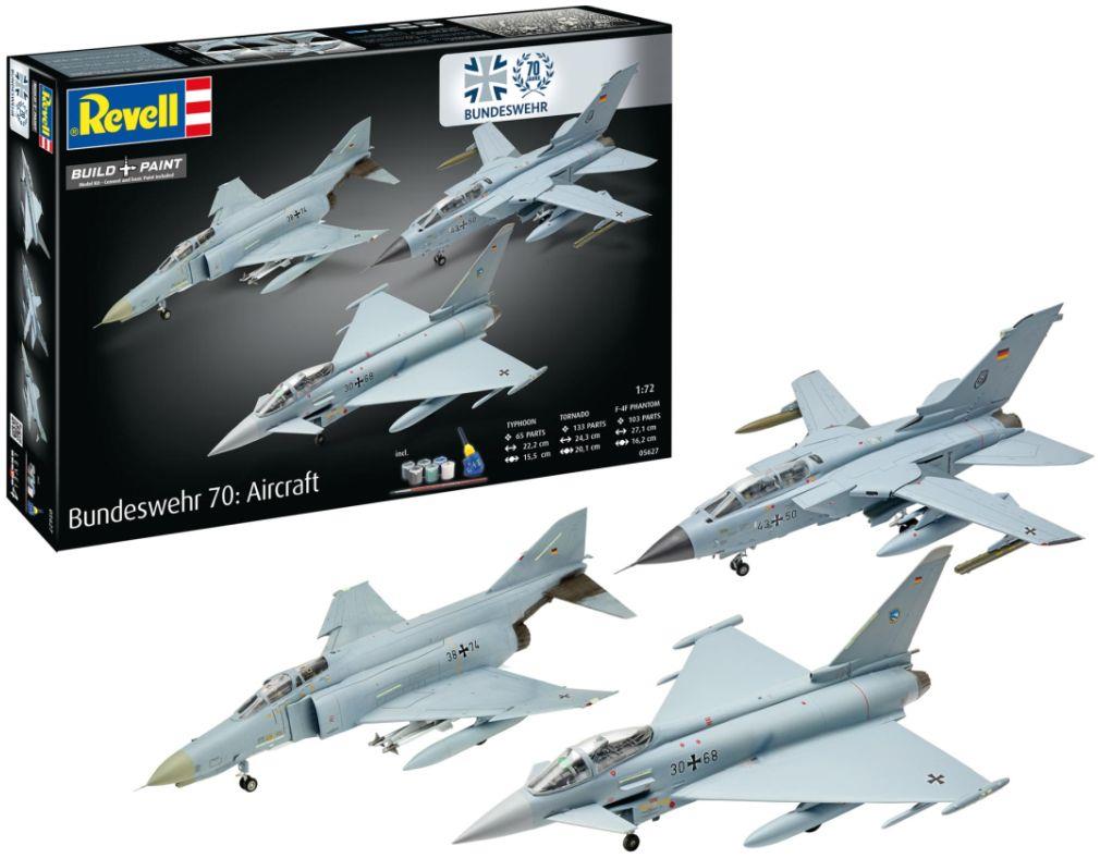 Revell 1:72 Scale Gift Set 70 Years Bundeswehr Aircraft