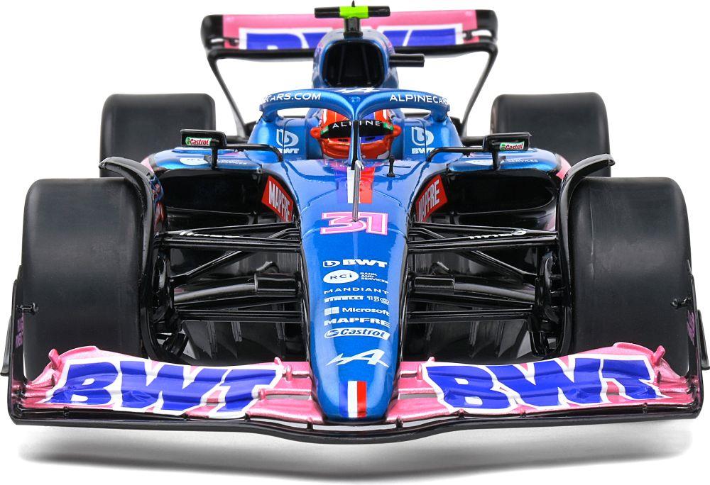Solido 1:18 Scale Alpine A522 Australia GP 2022 E.Ocon
