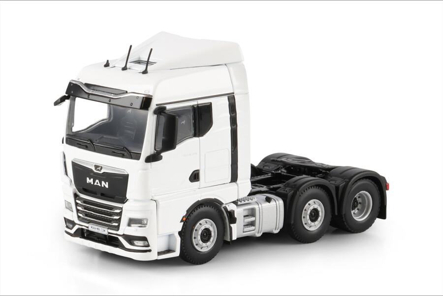 WSi 1:50th Scale MAN TGX GM 6x2 Twin Steer Axle White Line