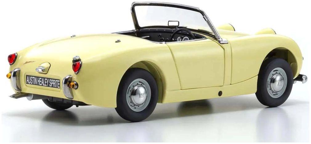 Kyosho 1:18 Scale Austin Healey Sprite 1958 Primrose Yellow