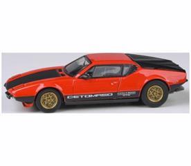 Paragon  1:64th Scale De Tomaso Pantera Red/Black Lights Down 1972 (RHD)