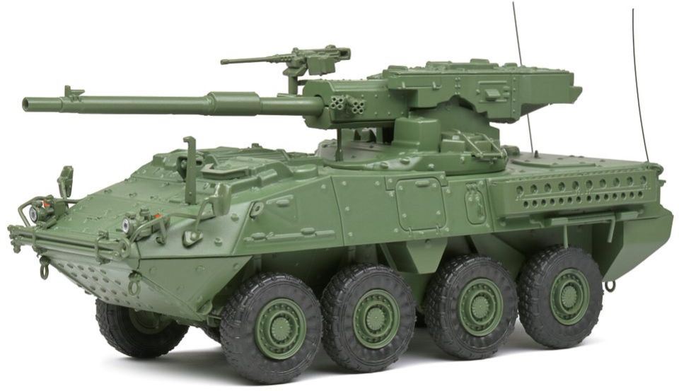 Solido 1:48 Scale M1128 MGS Stryker Green Camo