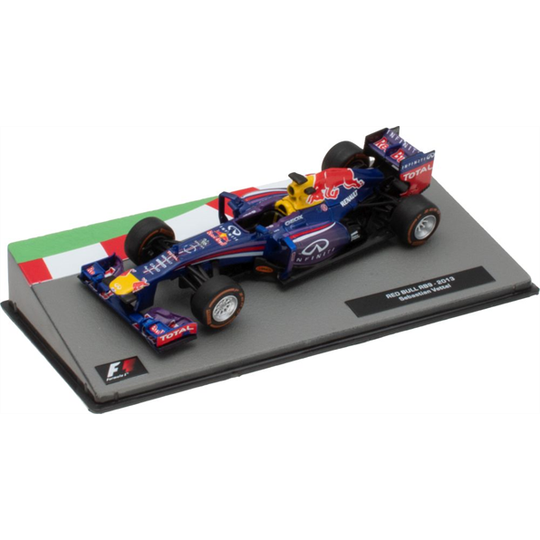 Atlas Editions 1:43 Scale Red Bull RB9 - 2013 Sebastian Vettel F1 Collection - Cased