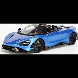 GT Spirit 1:18 Scale McLaren 765LT Spider 2021 Amit Blue