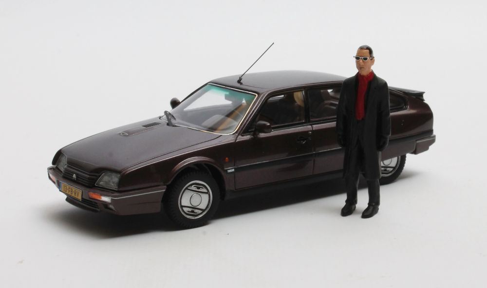 Matrix 1:43 Scale Citroen CX GTi Turbo 2 1986 w/ Jules D Figure