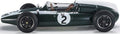 GP Replicas 1:18 Scale Cooper T53 #2 Jack Brabham Pole/Fastest Lap/Winner Belgian GP Spa 1960