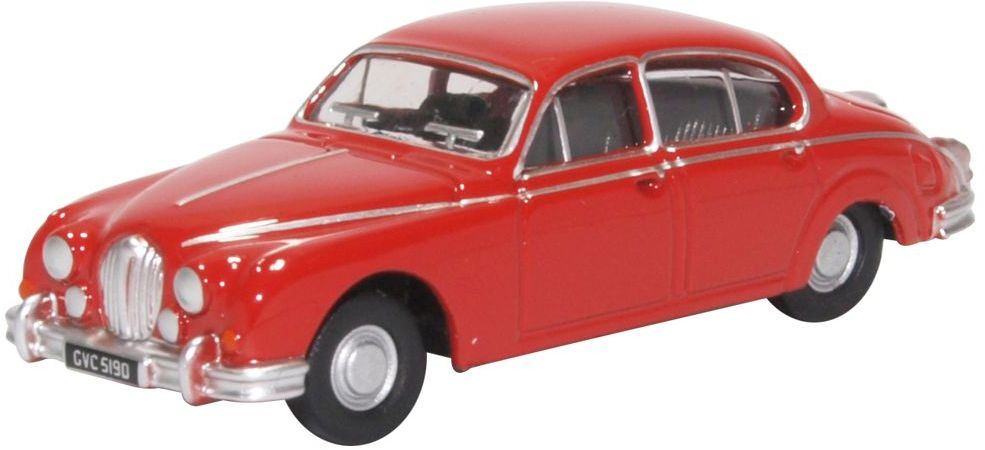 Oxford Diecast 1:76 Scale Jaguar MkII Carmen Red