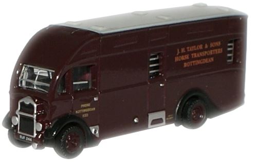 Oxford Diecast 1:148 Scale Albion Horsebox - J H Taylor & Sons