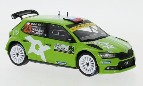 IXO 1:43 Scale Skoda Fabia R5 Evo #23 WRC Rallye Monza 2020 J.Kopecky/J.Hlousek