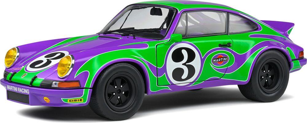 Solido 1:18 Scale Porsche Purple Hippy Tribute 1973