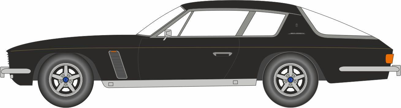 Oxford 1:76 Scale Jensen Interceptor MkIII Black