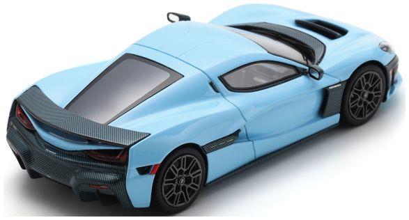 Schuco 1:43 Scale Rimac Nevera 2022 Stratos Blue