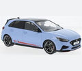MCG model car group 1:18th Scale Hyundai i30 N - Light Blue 2021