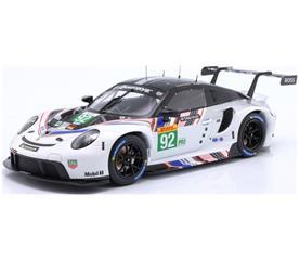 IXO 1:18th Scale Porsche 911 RSR-19 Goodbye #92 Last Race WEC 2022 Estre/Christensen