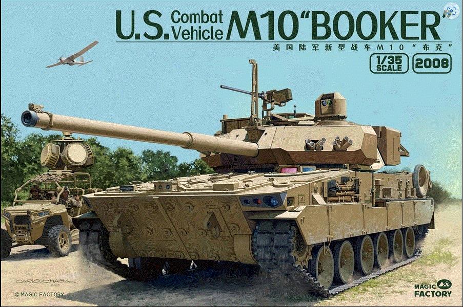 MAGIC FACTORY MF2008 1/35 Scale M10 BOOKER MFP Mobile Fire Platform