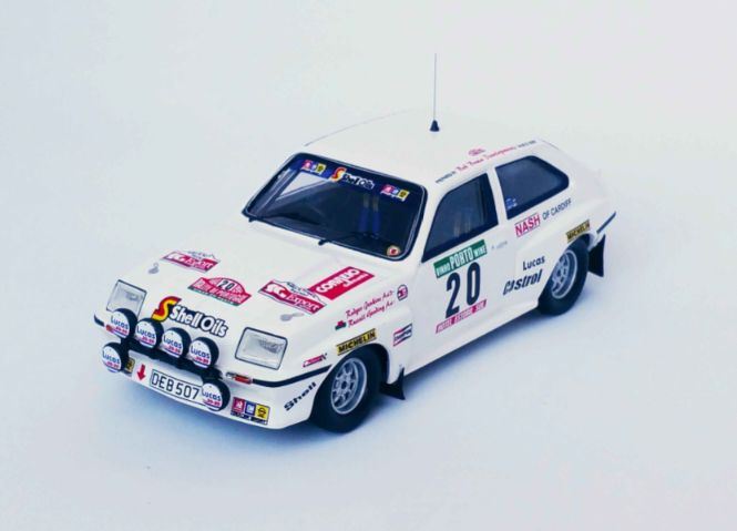 Trofeu 1:43 Scale Vauxhall Chevette HSR Rally of Portugal 1984 Russell Gooding/Rodger Jenkins