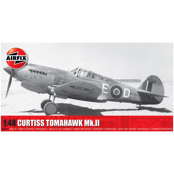 Airfix 1:48 Scale Curtiss Tomahawk Mk.II