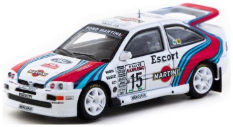 Tarmac Models 1:64th Scale Ford Escort RS Cosworth WRC Rally San Remo 1994 #15