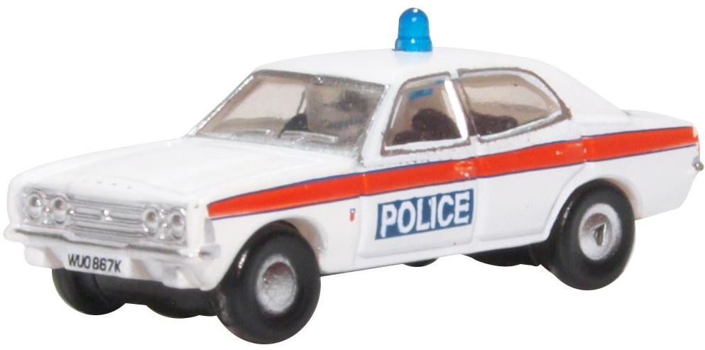 Oxford Diecast 1:148 Scale Ford Cortina MkIII Devon & Cornwall Police
