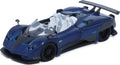 Tayumo 1:36 Scale Pagani Zonda HP Barchetta - Blue Pull Back