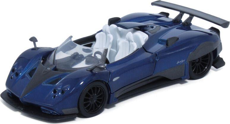 Tayumo 1:36 Scale Pagani Zonda HP Barchetta - Blue Pull Back