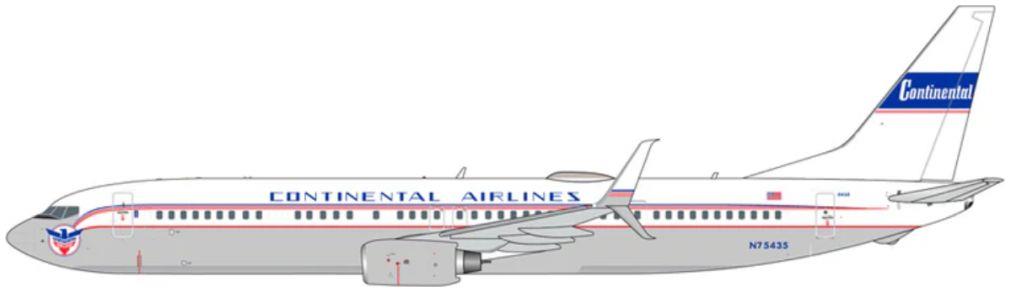 Gemini Jets 1:400th Scale Boeing B737-900ER United Airlines N75435 'Continental' Retro Livery