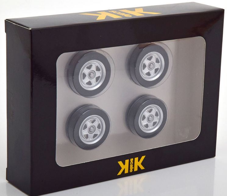 Kk Scale 1:18 Scale Ferrari Testarossa Wheel and Tyre Set