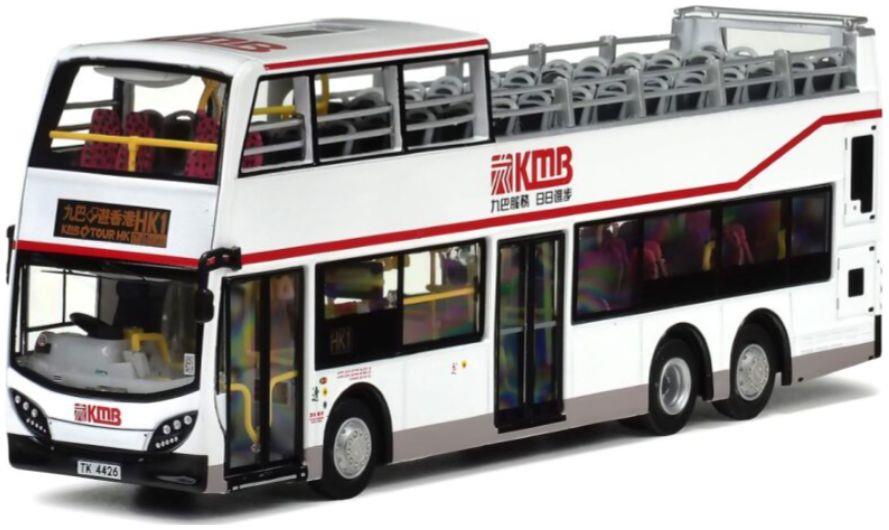 80m Bus Models 1:76th Scale KMB Dennis E500 MMC Euro V 12m
Open Top Bus (HK1)