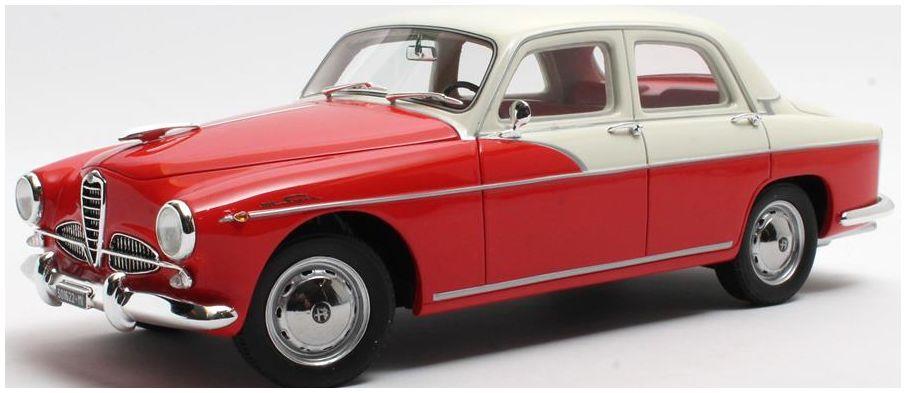 Cult Models 1:18 Scale Alfa Romeo 1900 Super Berlina Red/White 1958