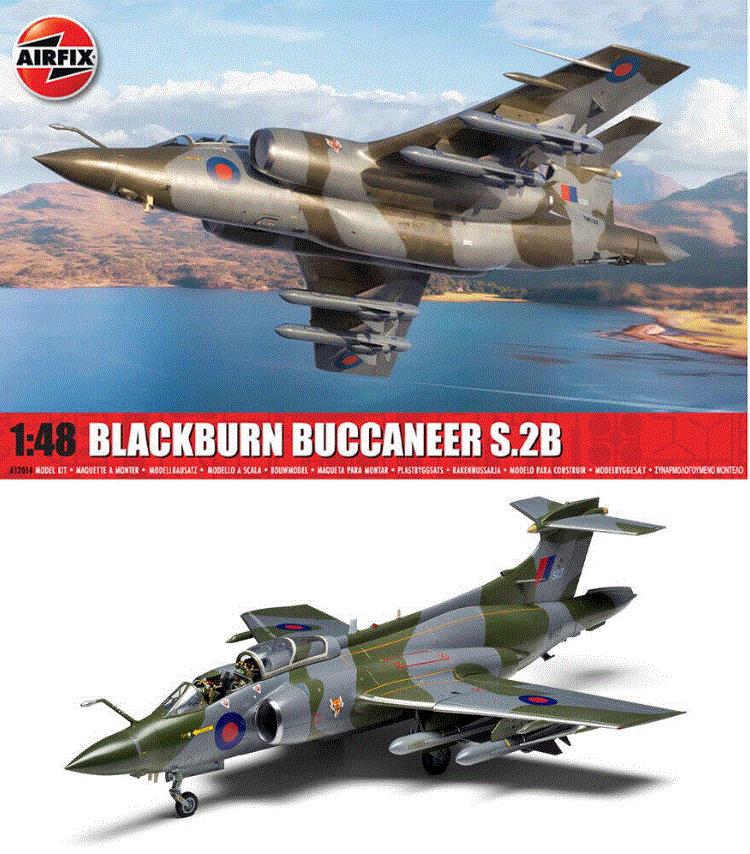 Airfix A12014 1/48 Scale BLACKBURN BUCCANEER S.2B RAF