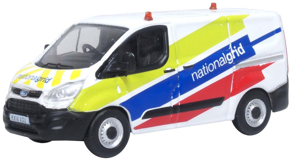 Oxford Diecast 1:76 Scale Ford Transit Custom National Grid