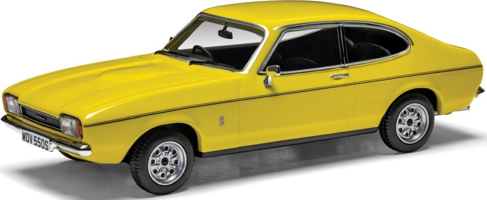 Corgi  1:43rd Scale Ford Capri Mk2 1.6L Signal Yellow