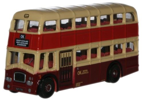 Oxford Diecast 1:148 Scale Queen Mary - Ok Motor Services