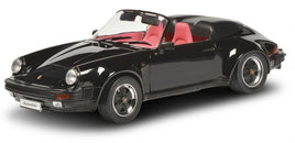 Schuco 1:12 Scale Porsche 911 Speedster 1989 Black/Red