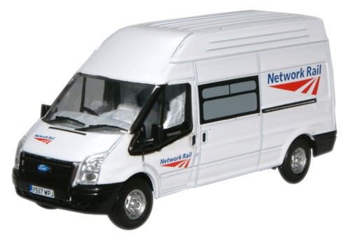 Oxford Diecast 1:76 Scale Ford Transit - Network Rail
