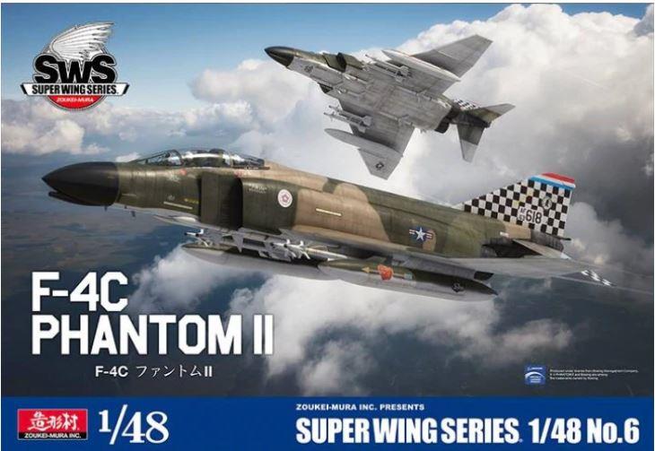 Zoukei Mura SWS48-06 1/48 Scale F-4C PHANTOM II Model Kit NLP