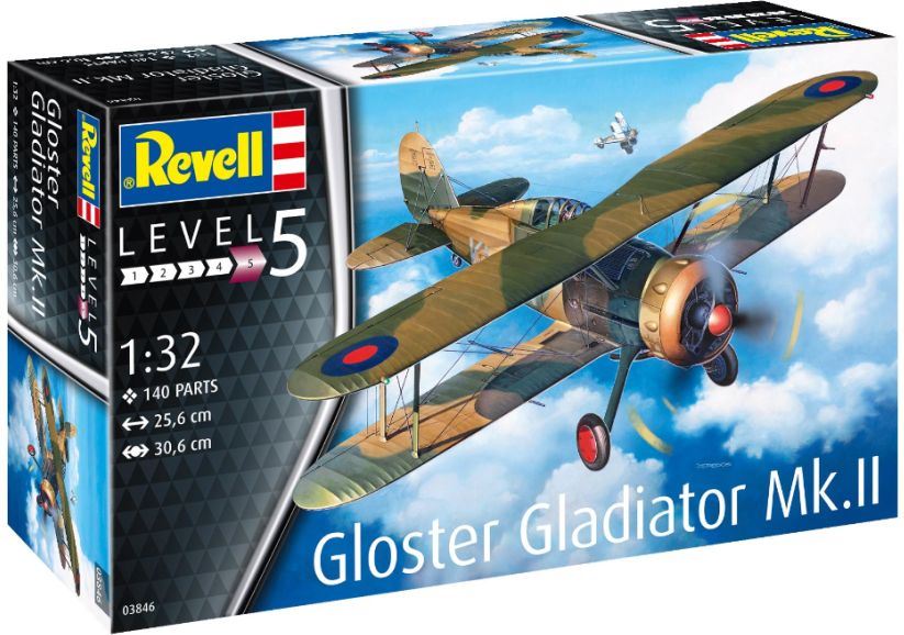 Revell 1:32 Scale Gloster Gladiator Mk. II
