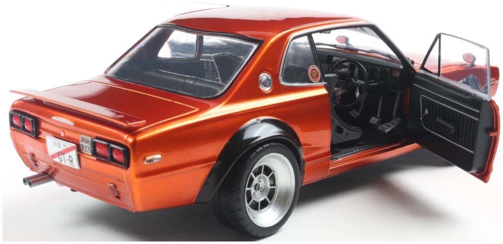 Solido 1:18 Scale Nissan Skyline (C10) Hakosuka Solido Works Orange Metallic 1970