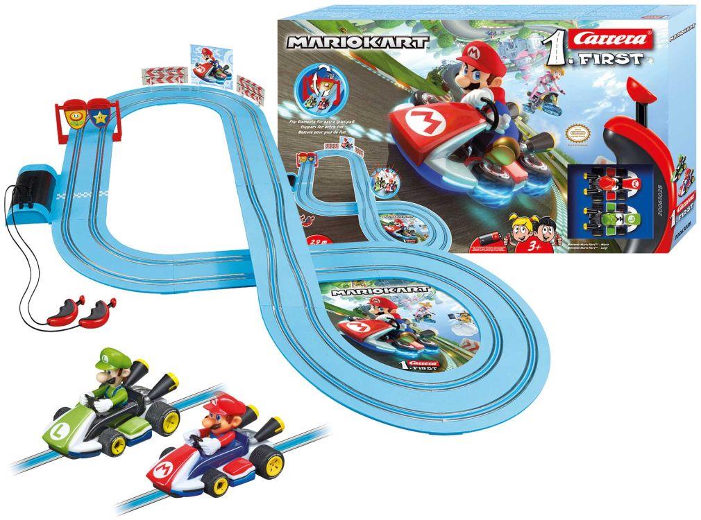 Carrera  1:50th Scale Mario Kart(TM) - Mario vs. Luigi First Slot - Sets