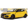 OTTO 1:18th Scale Honda Civic Type R FK8 Euro Spec Sunlight Yellow 2020