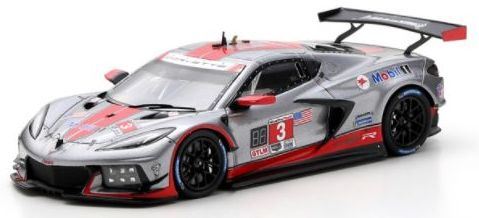Truescale TSM 1:43 Scale Chevrolet Corvette C8.R #3 2021 IMSA 12hrs of Sebring Corvette Racing