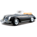 Burago 1:24 Scale Porsche 356B Cabrio 1961 - Black