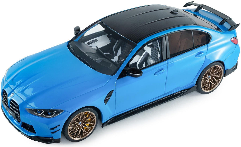 Solido  1:18th Scale BMW M3 Performance Parts Daytona Beach Blue 2024