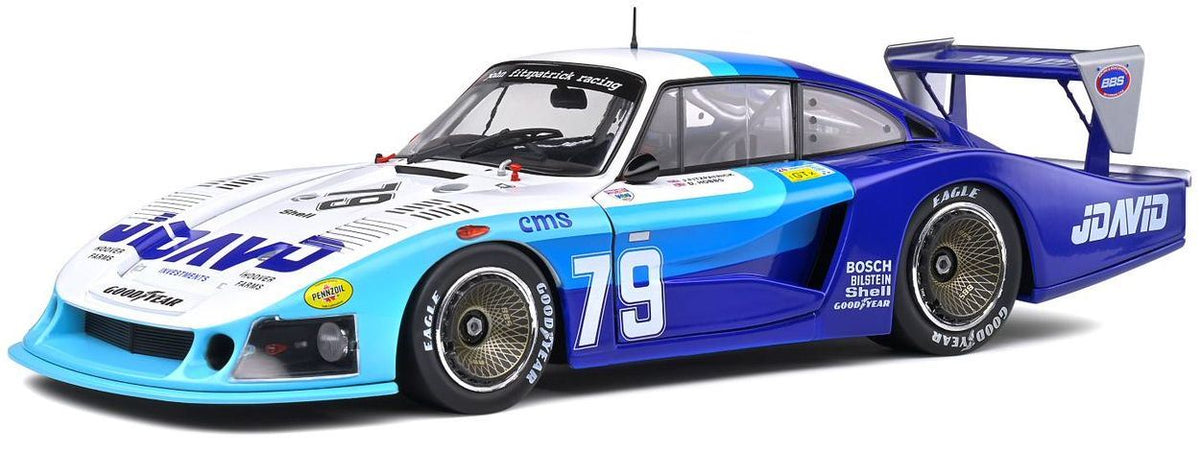 Solido 1:18 Scale Porsche 935 Mobydick 24H Le Mans 1979 Fitzpatrick/Hobbs #79