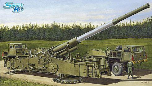 Dragon 1:72 Scale M65 Atomic Annie Gun Heavy Motorized 280MM (Smart Kit)