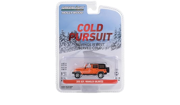 Greenlight 1:64 Scale Jeep Wrangler Unlimited Cold Pursuit 2019
