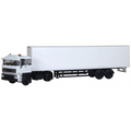 Oxford 1:76 Scale DAF 3300 Short Van Trailer White